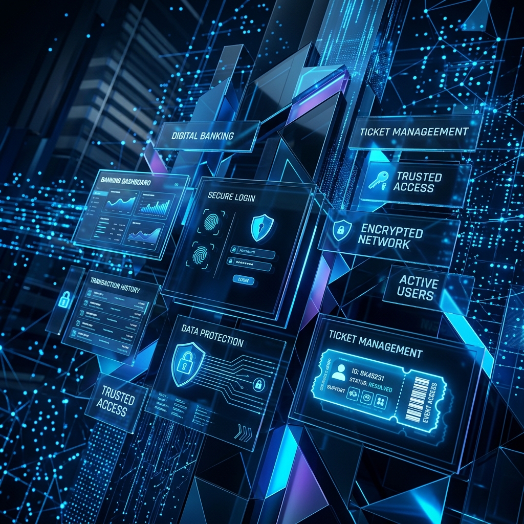 Banking Tech Background